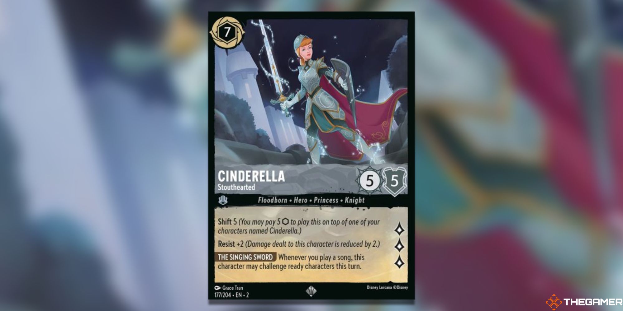 Cinderella, Stouthearted Card
