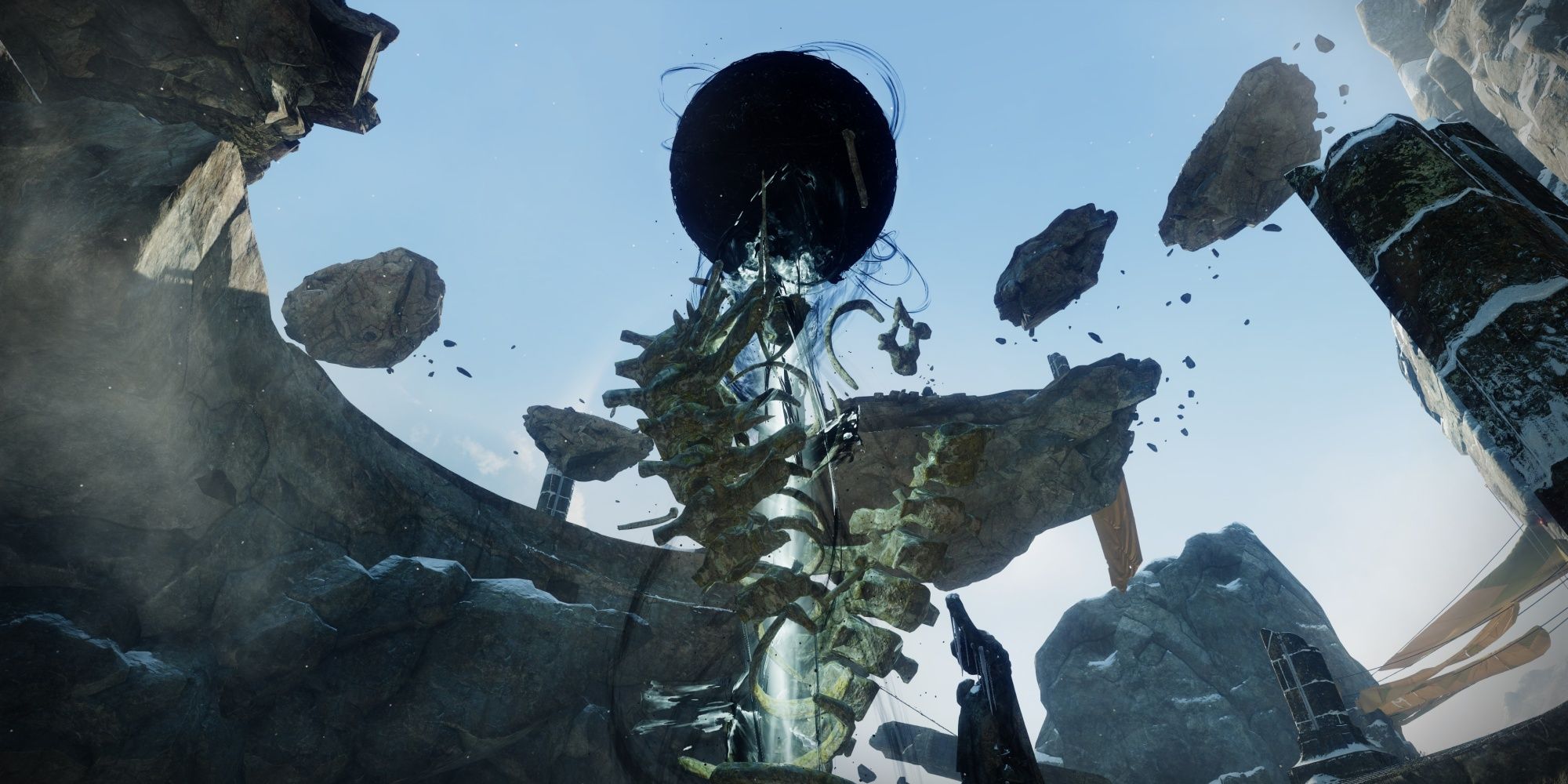 Destiny 2 Warlord's Ruin Taken Orb Animating Ahamkara Bones
