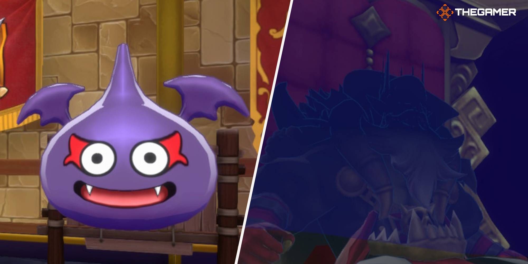 Dragon Quest Monsters The Dark Prince Cover Image of Maulosseum Attendant Slime and Randolfo