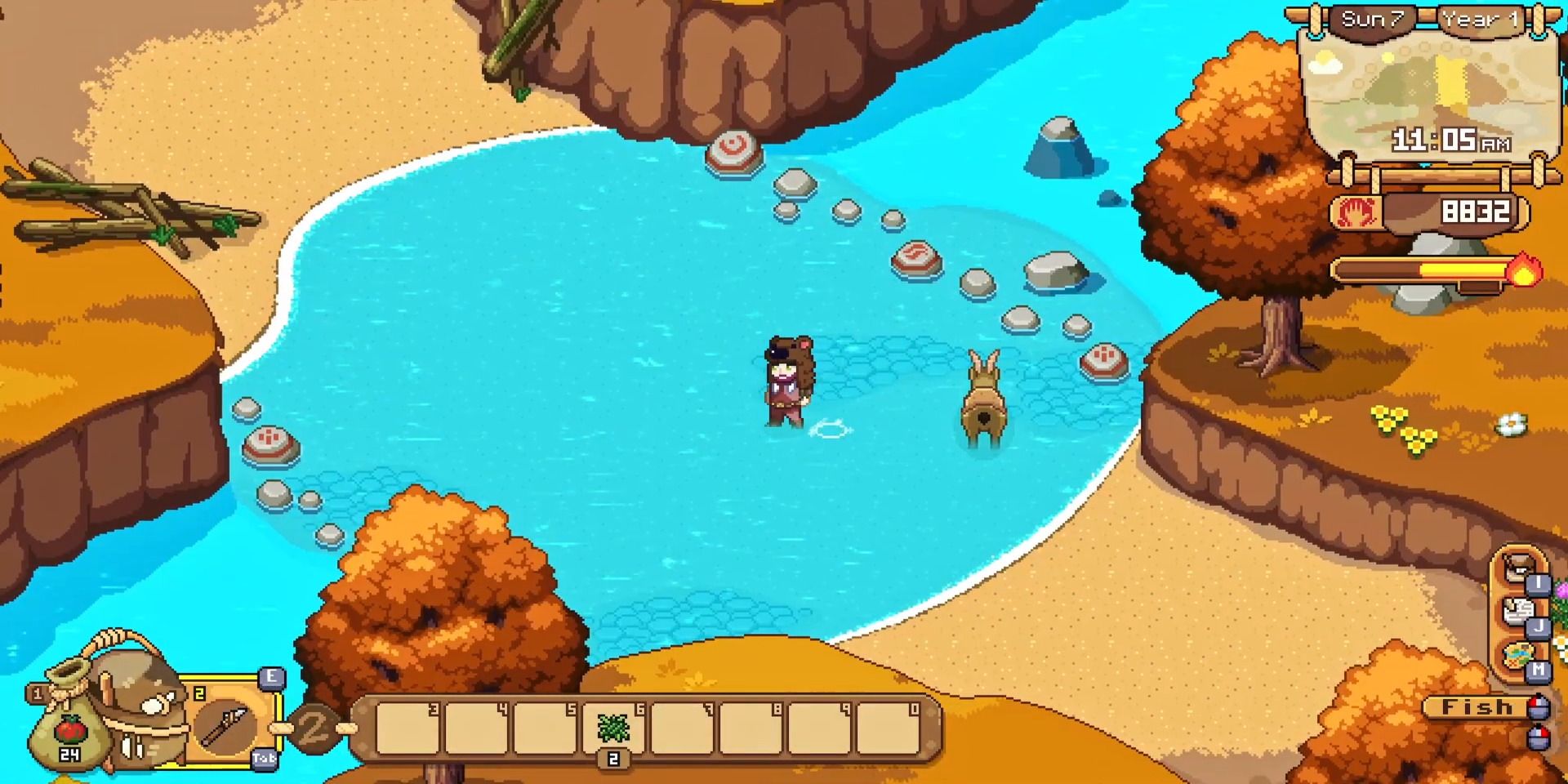 Fishing in the Savanna in Roots of Pacha