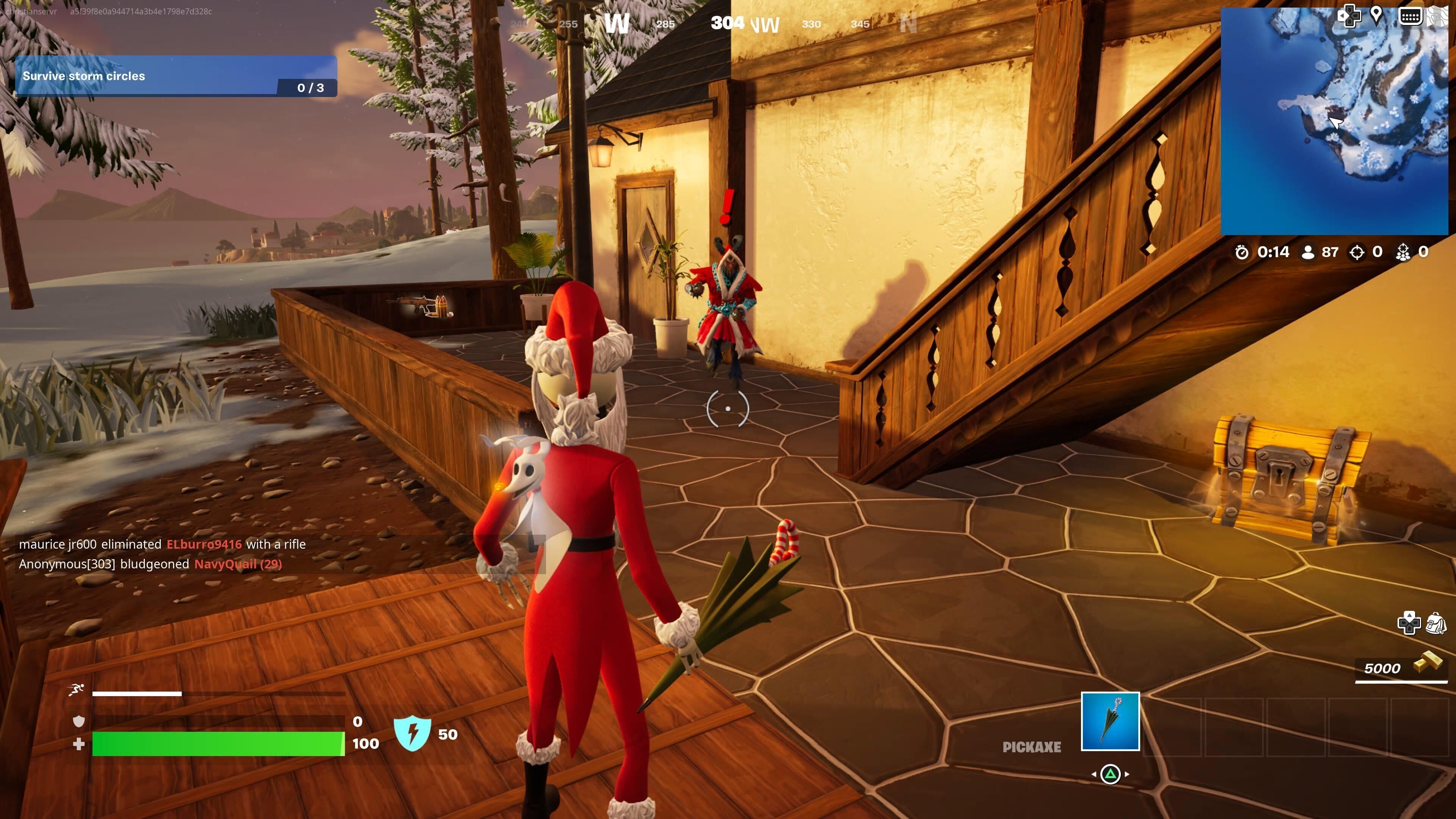 Where Can You Find Krampus In Fortnite?