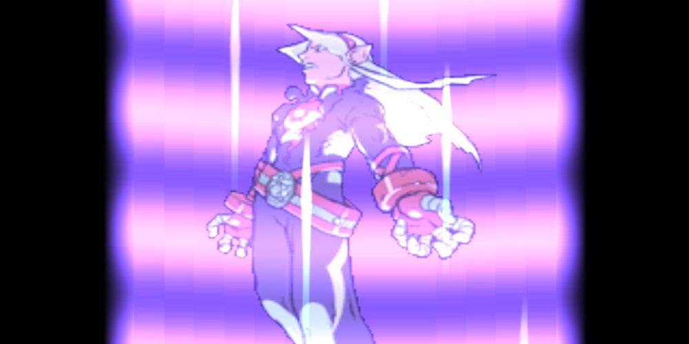 Fou-Lu charging up in Breath of Fire 4