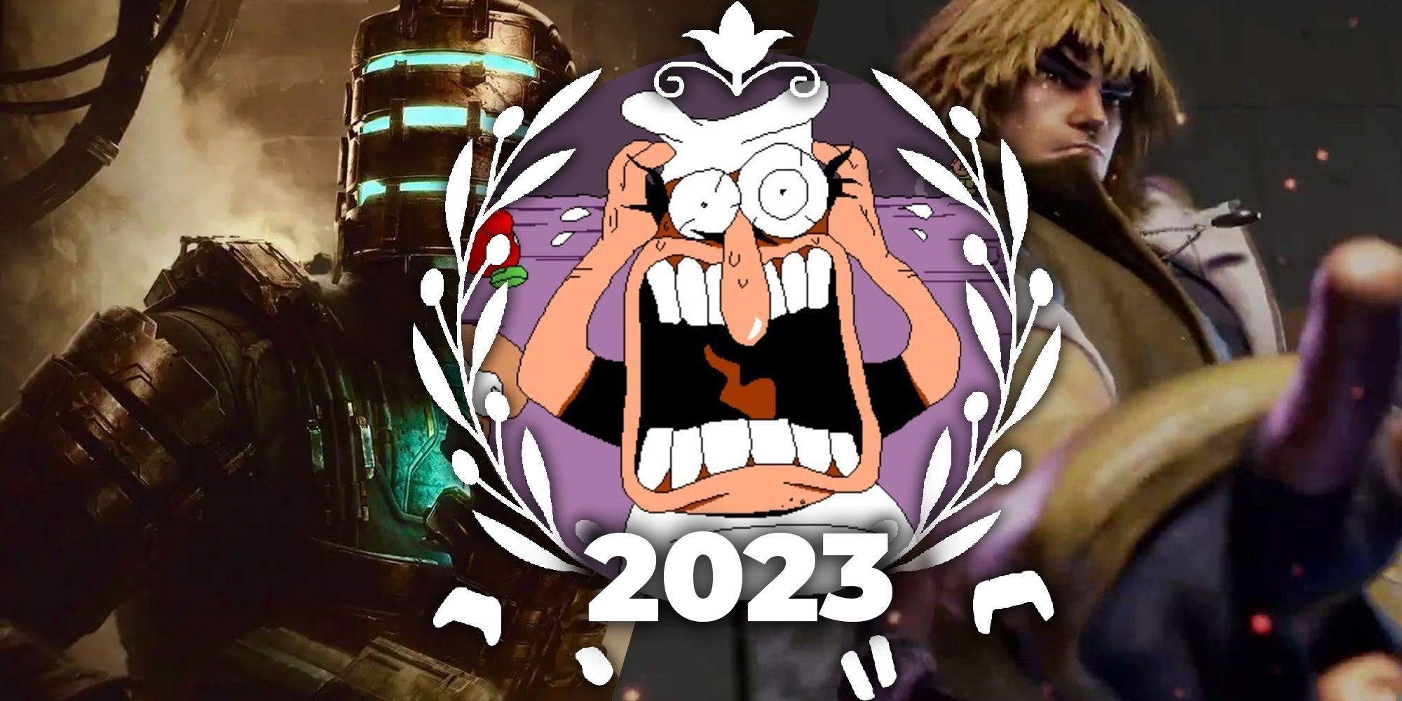 George's Game of the Year list 2023, including Dead Space, Street Fighter 6, and Pizza Tower.