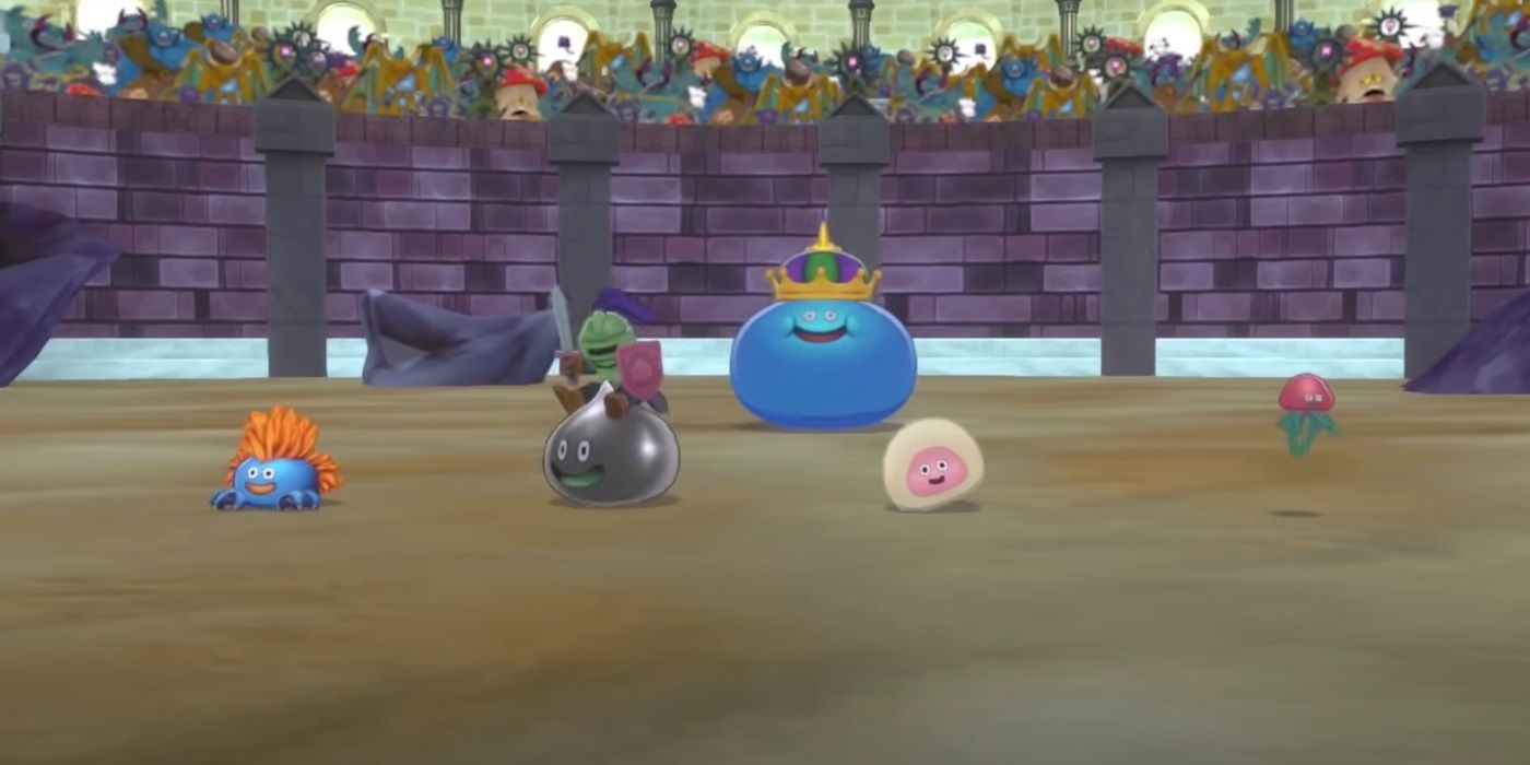 Gooey Louis and the Slimes in Dragon Quest Monsters