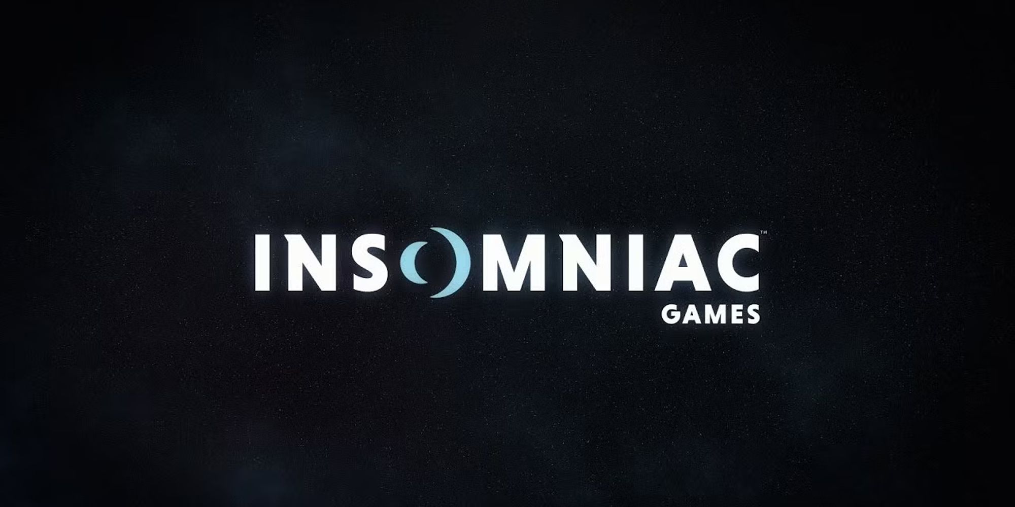 Insomniac Games logo over a space background