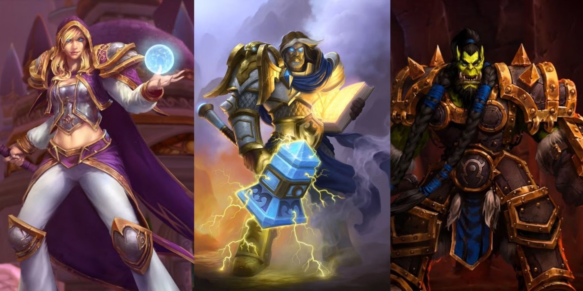 Jaina, Uther and Thrall from World of Warcraft Season of Discovery