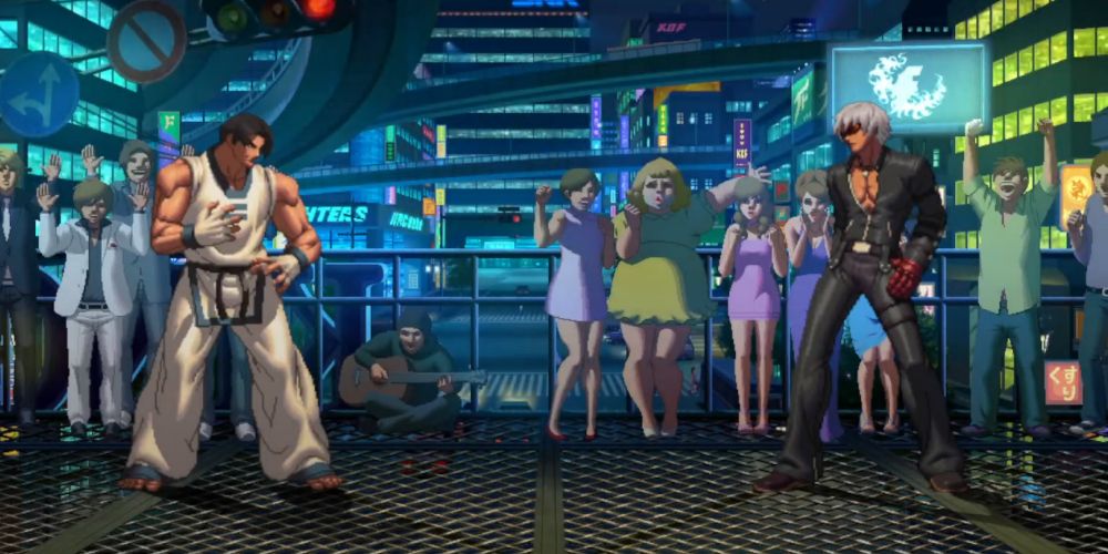 King of fighters 13, Kim and K face off