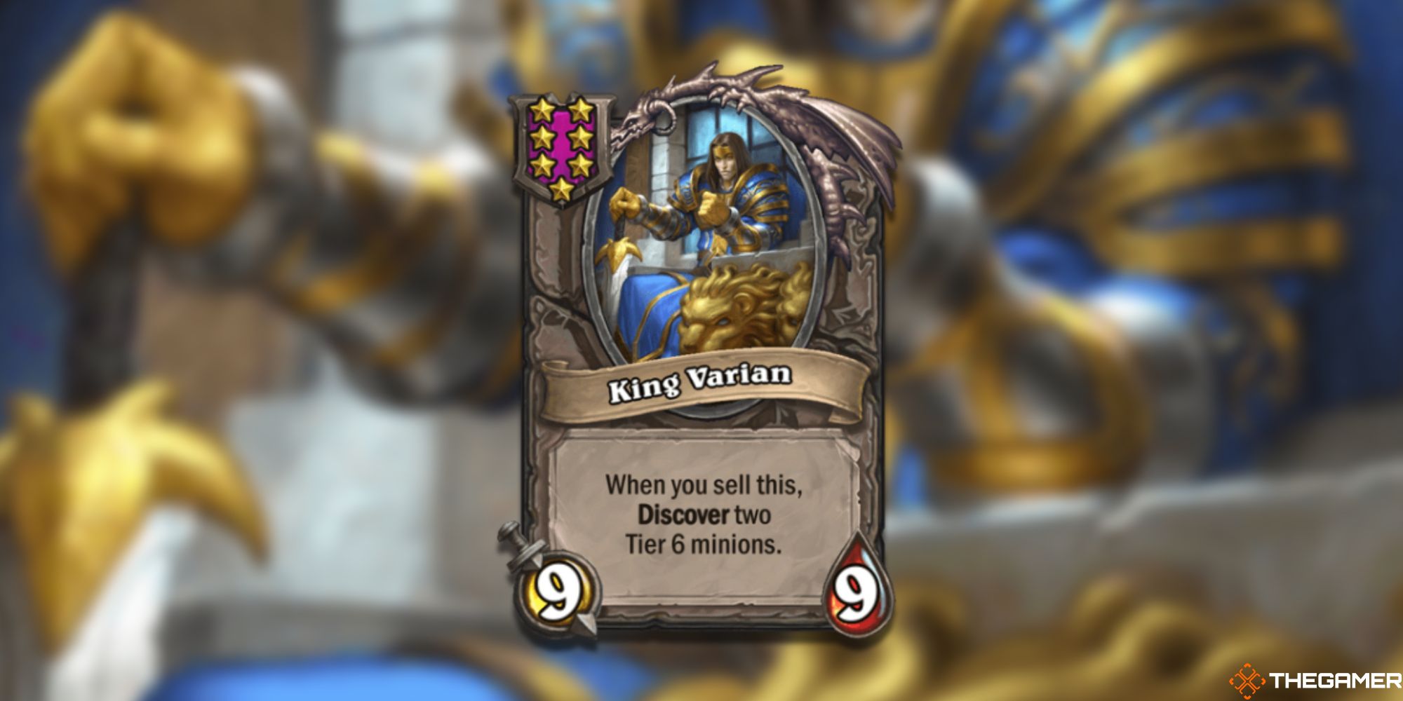 King Varian Hearthstone-Schlachtfelder