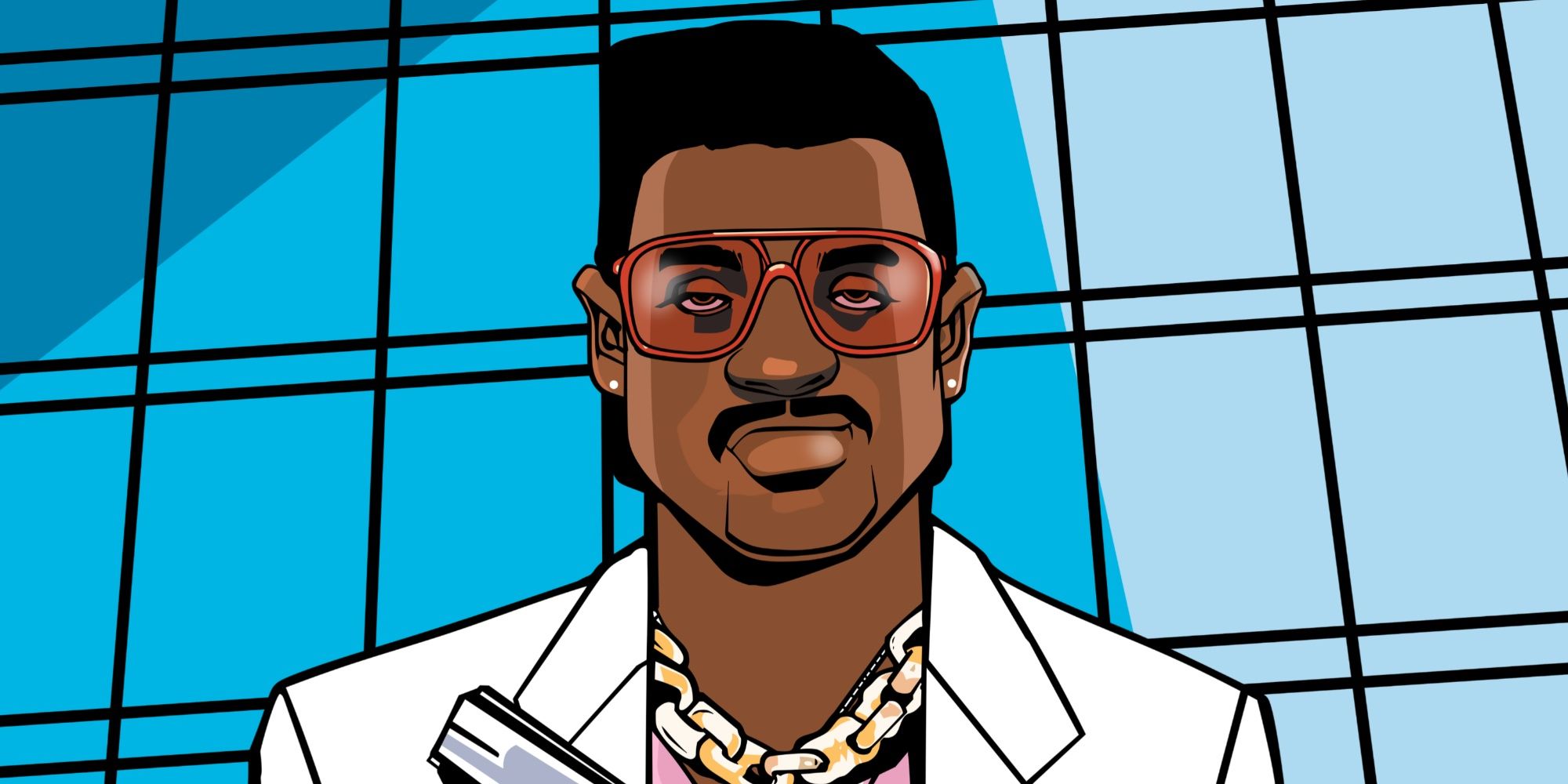 Lance Vance artwork from GTA Vice City