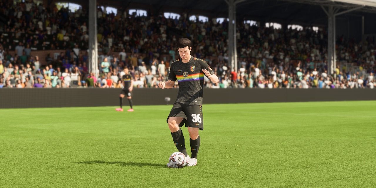 EA Sports FC 24: Lars Ulrich playing for Leverkusen