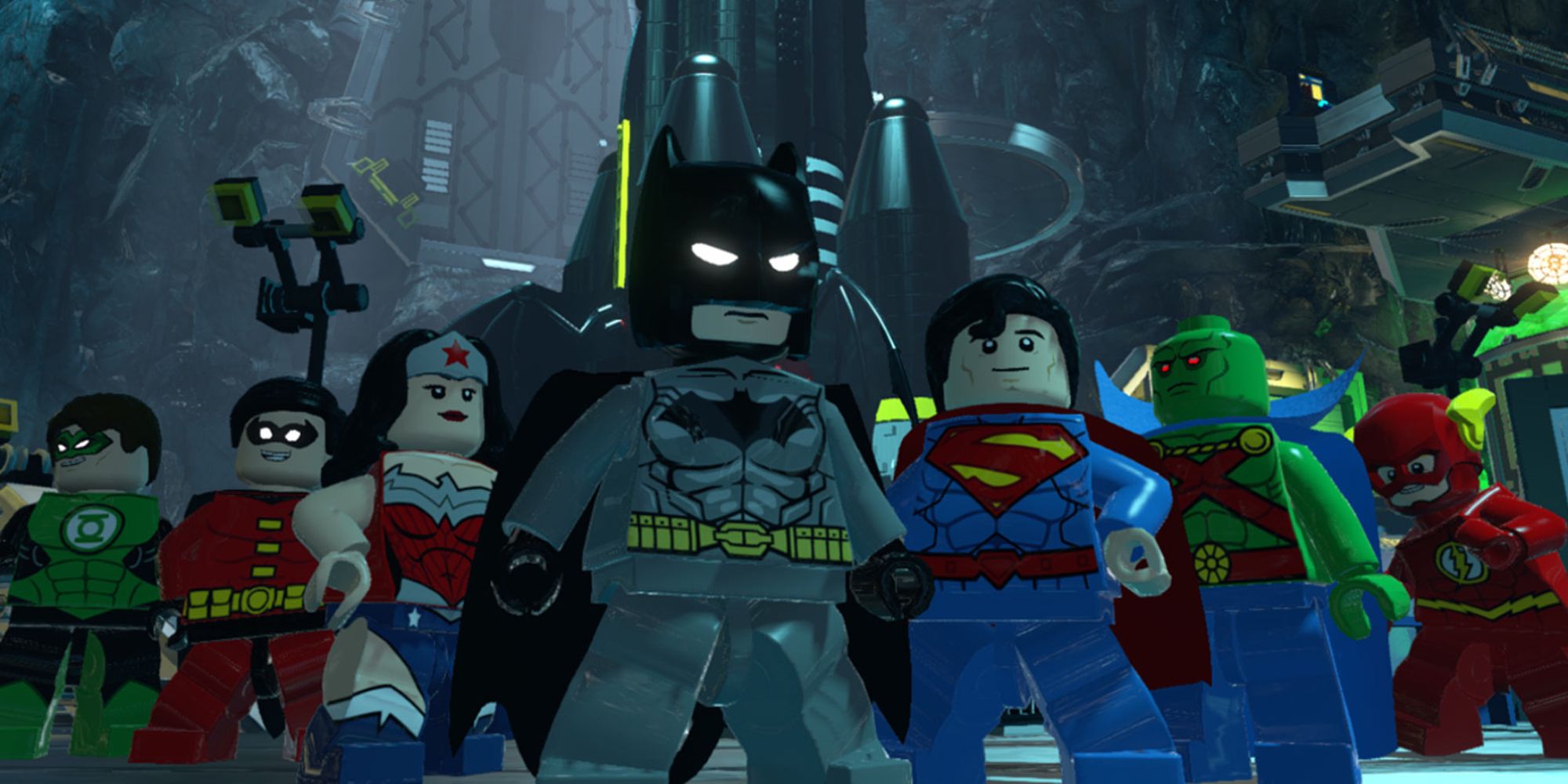 Lego Batman 3 Beyond Gotham Screenshot Of Justice League In Lego Form