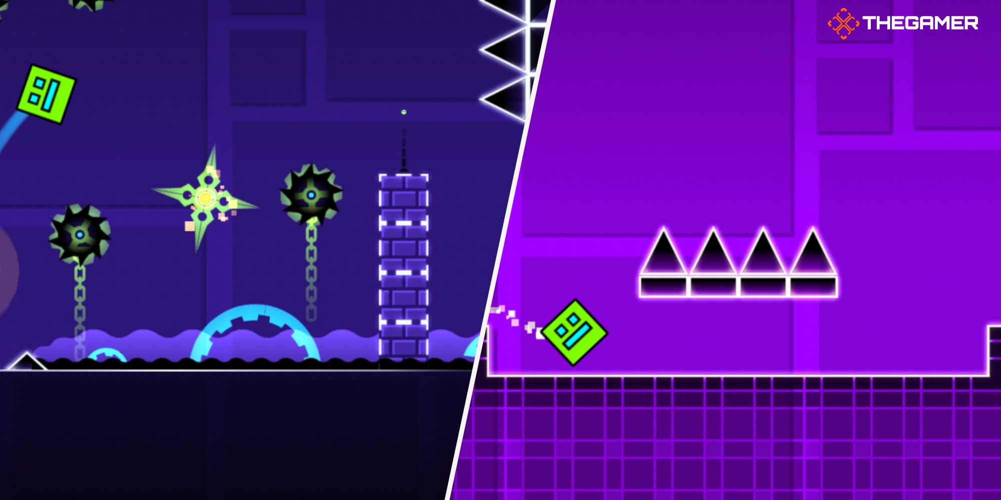 Levels in Geometry Dash