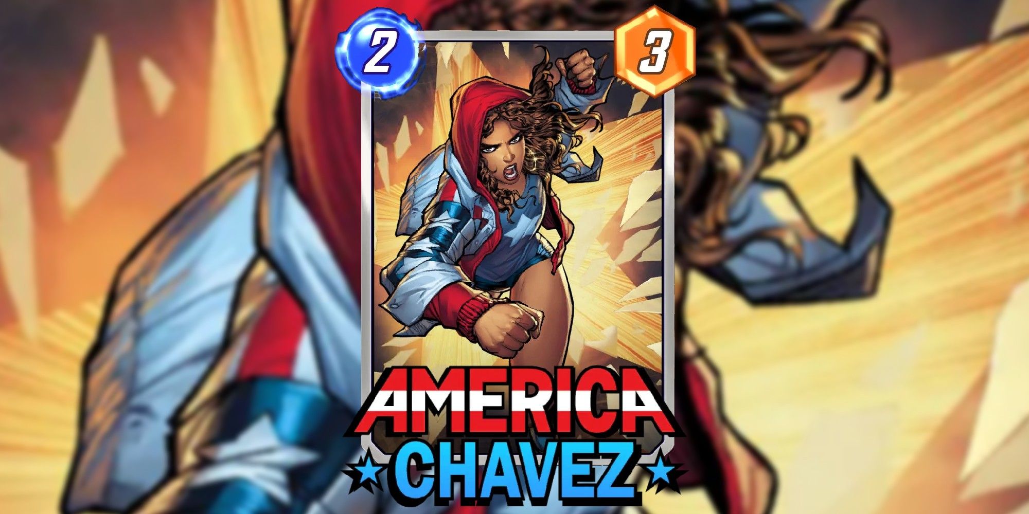 Marvel Snap Card America Chavez