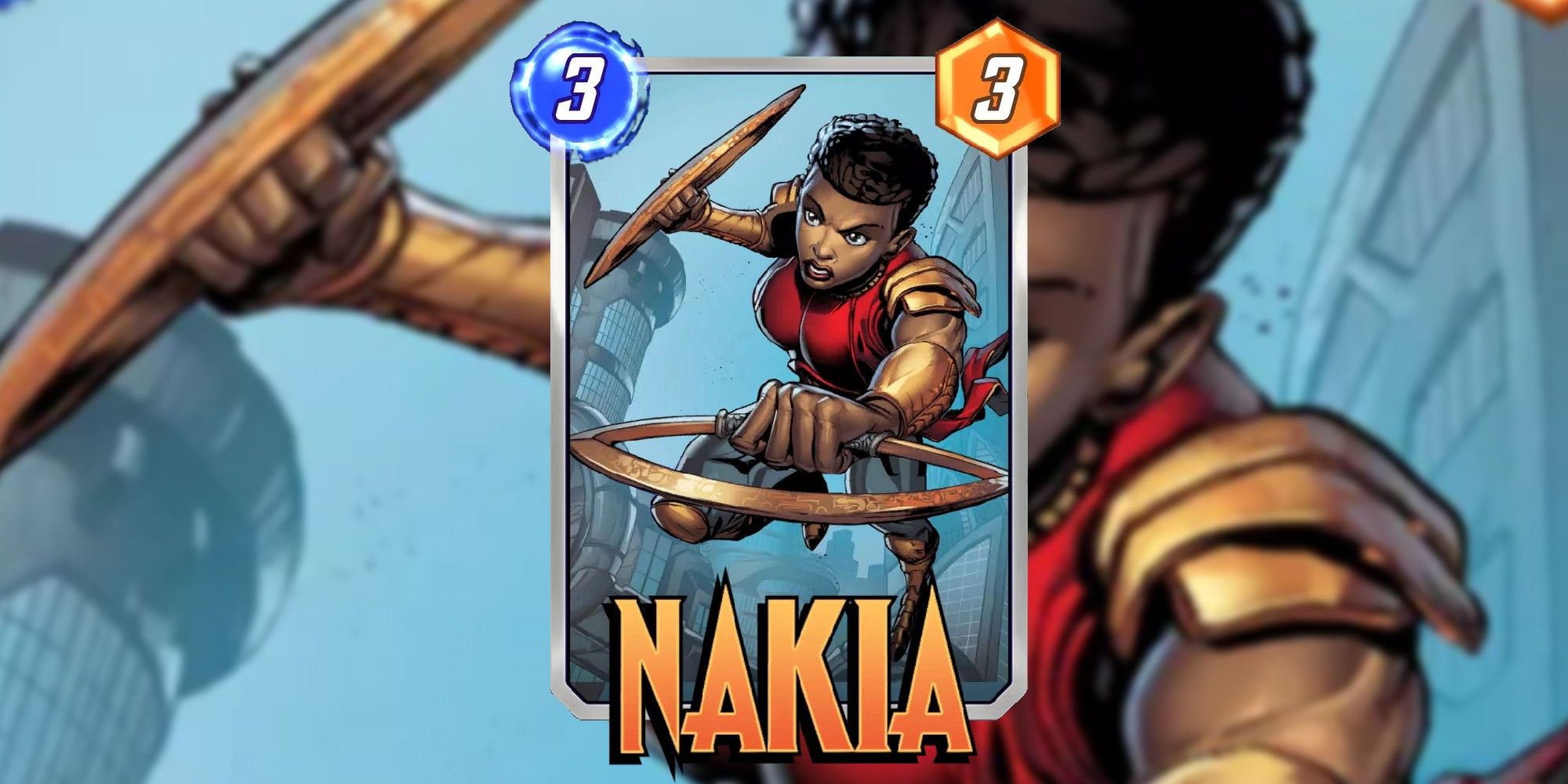 Marvel Snap Card Nakia