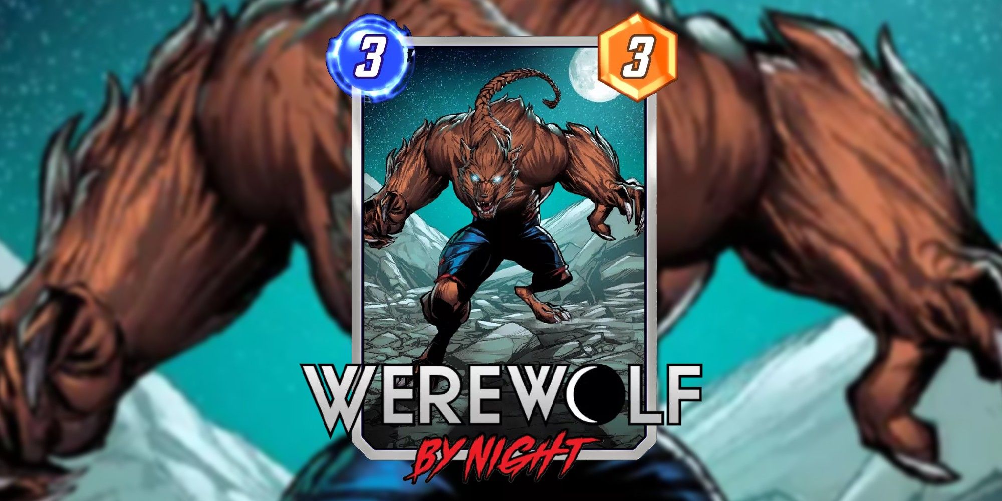Marvel Snap Card Werewolf By Night