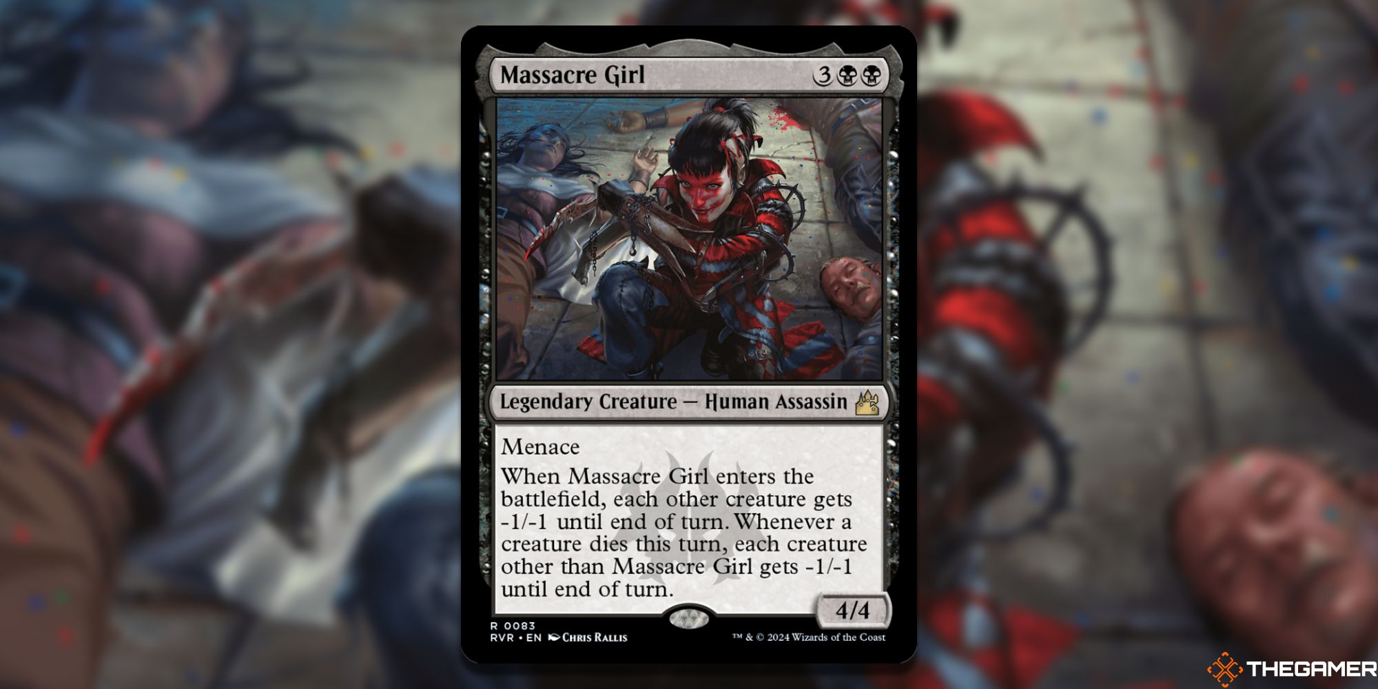 MTG: Massacre Girl card
