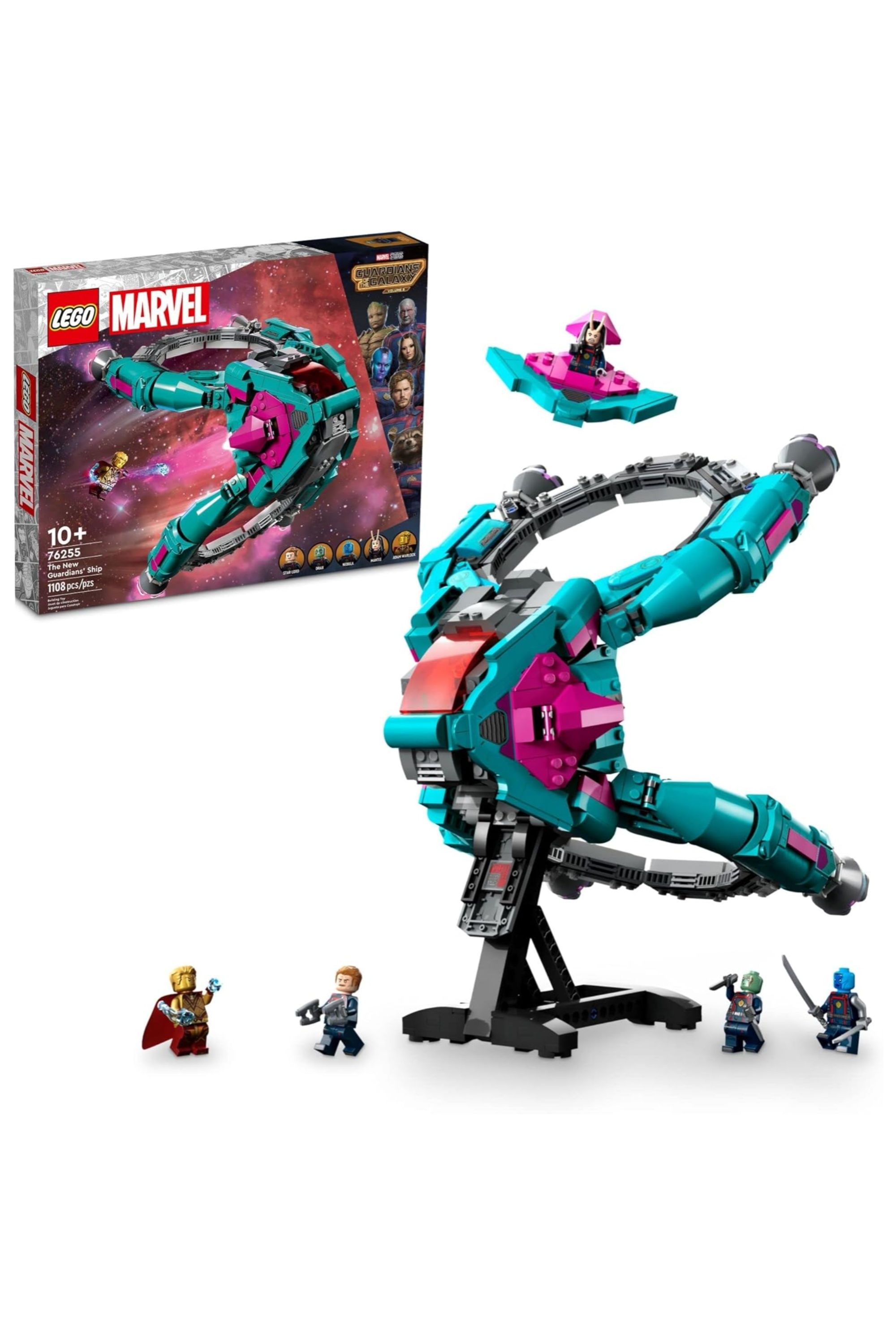 Das neue Marvel-Lego-Set „Schiff der Wächter“.