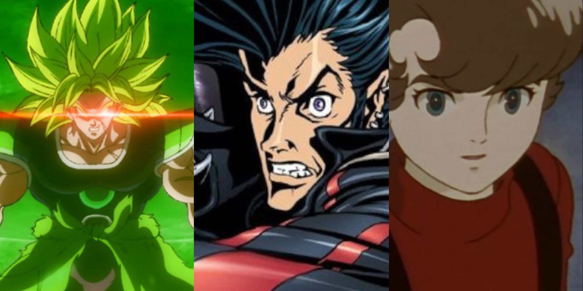 Collage of Redline Broly and Metropolis