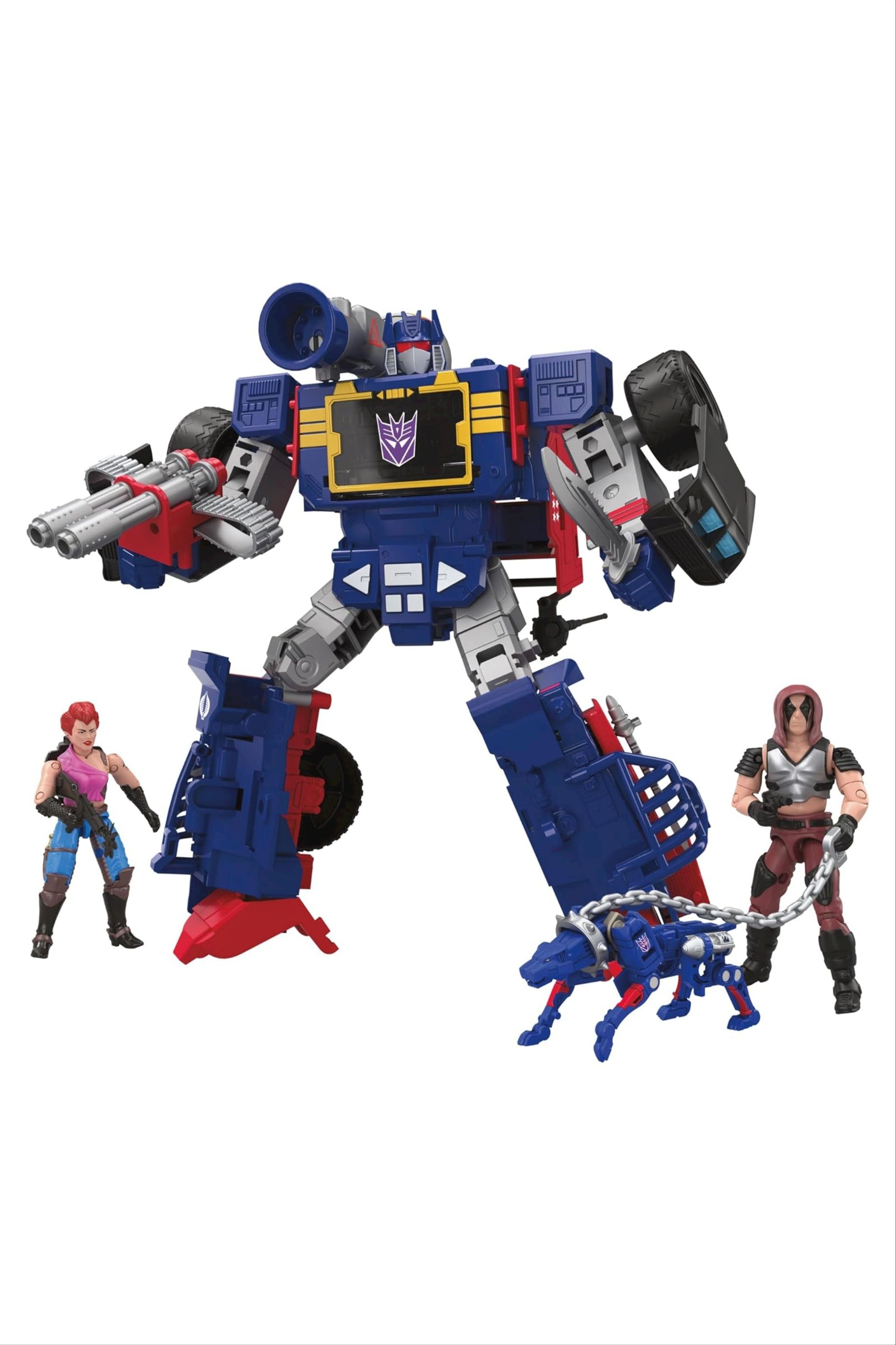 Transformers Collaborative G.I. Joe x Toys Soundwave Dreadnok Thunder Machine