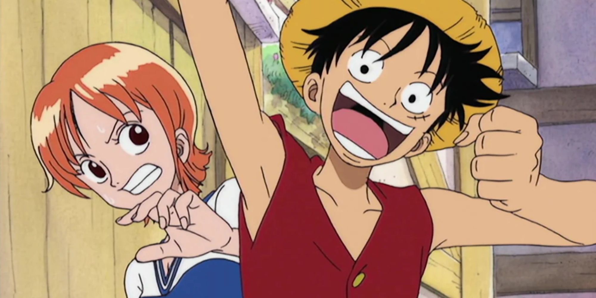 nami and luffy from one piece