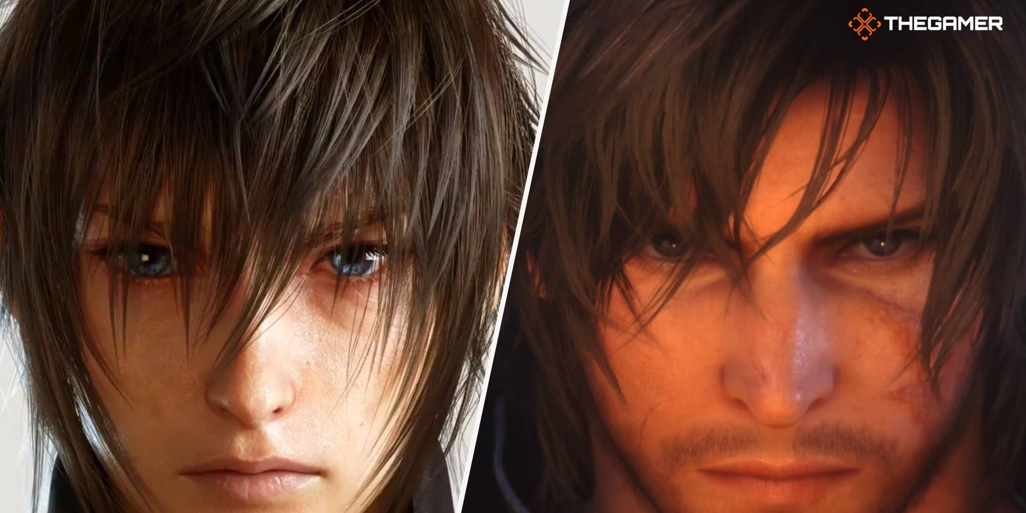 Noctis from Final Fantasy 15 and Clive from Final Fantasy 16