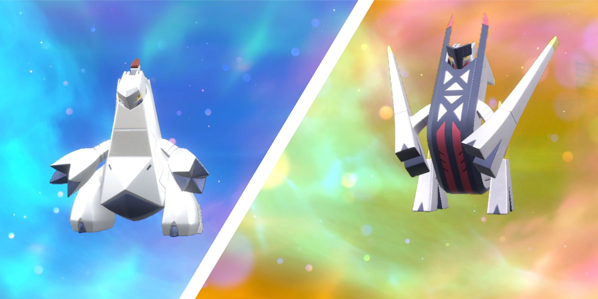 Collage image of Duraludon and Archaludon in Pokemon Scarlet & Violet.