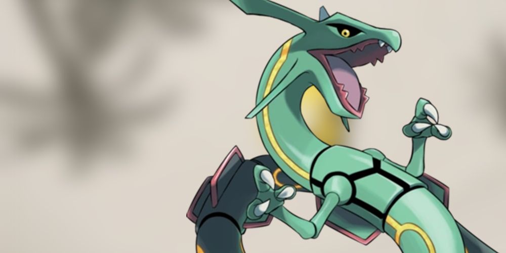 Rayquaza is pictured, who Deserves A Pokemon Concierge Style Vacation