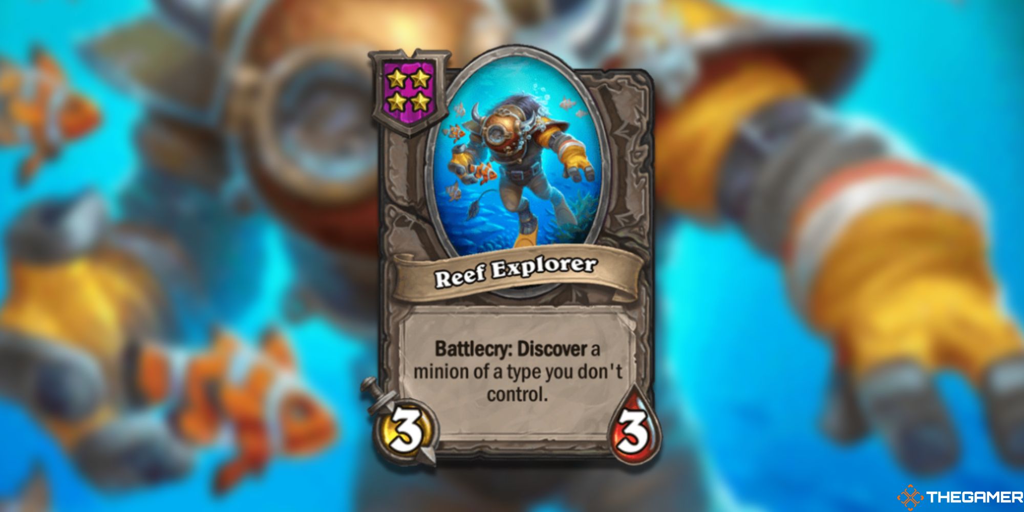 Reef Explorer Hearthstone-Schlachtfelder