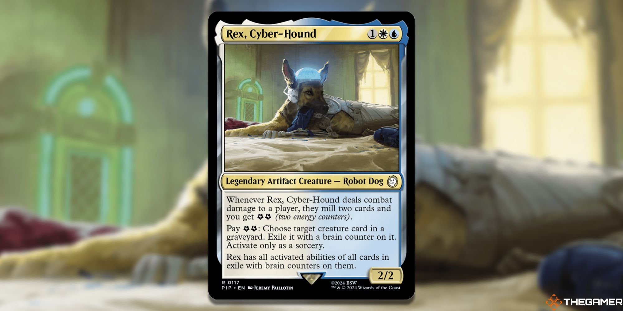 MTG: Rex, Cyber-Hound card