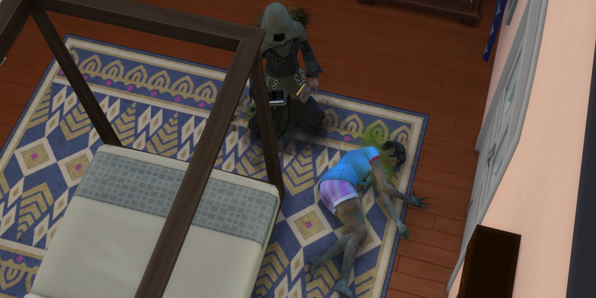 Sims 4 For Rent Dead Sim from mold being reaped