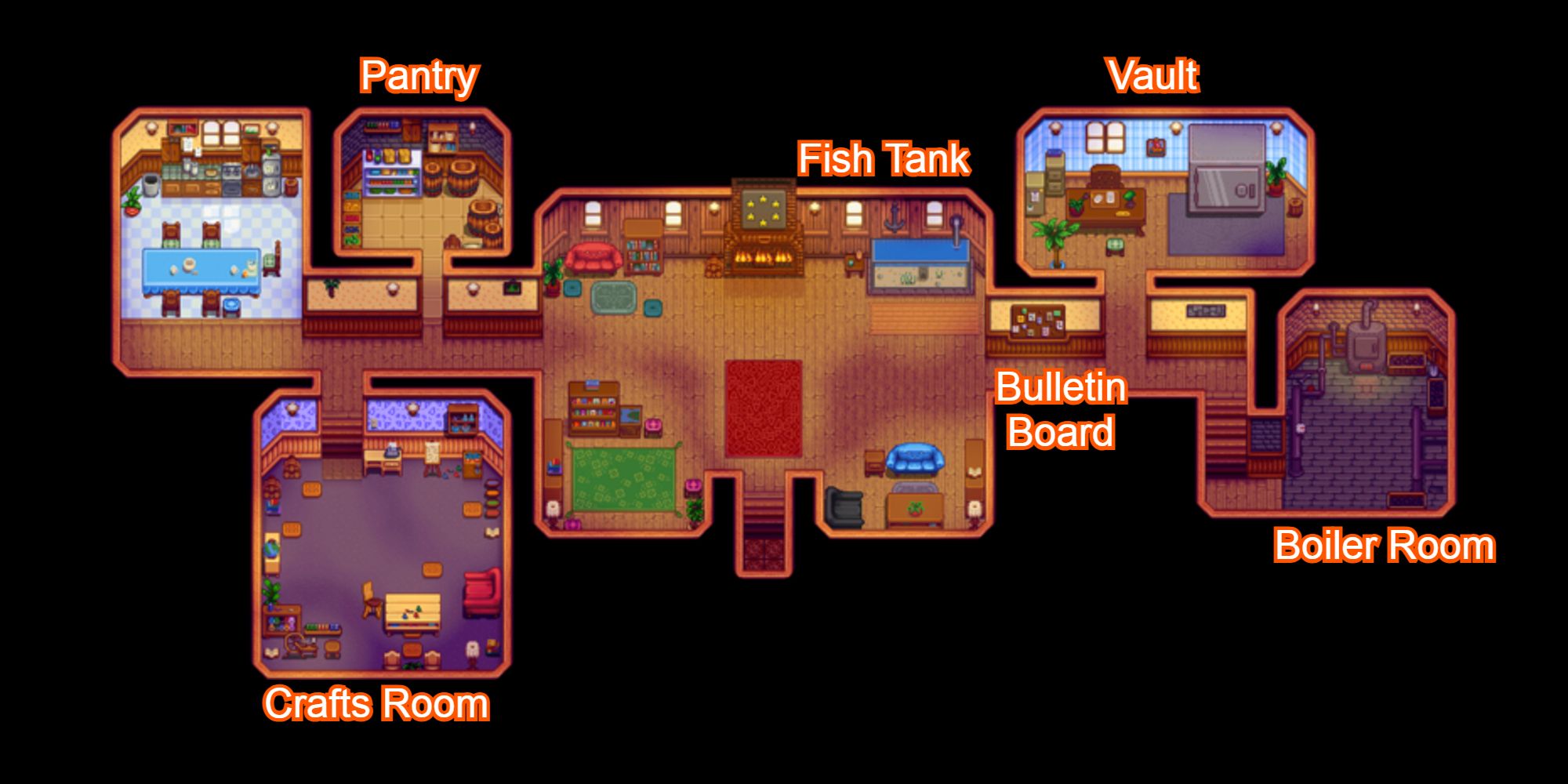 stardew valley community center layout