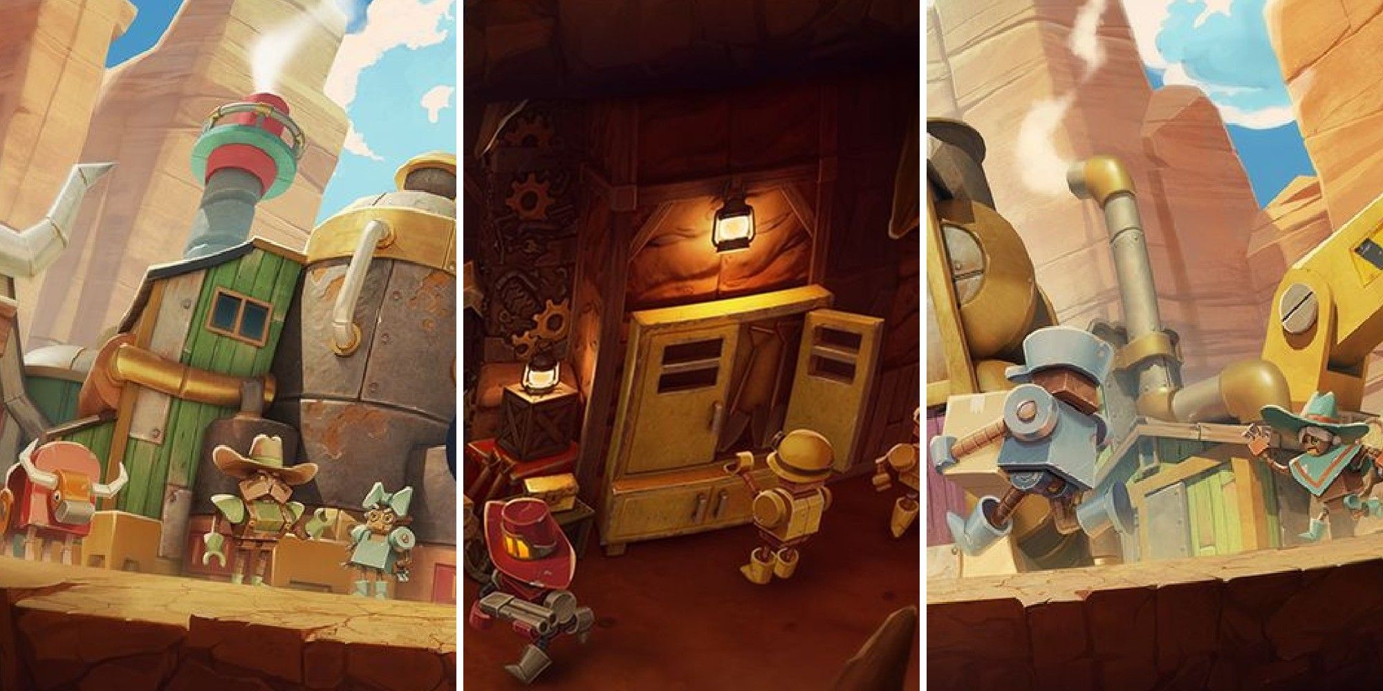 همه خدمه در Steamworld Heist 2 رتبه بندی شدند 7 SteamWorld هنر کارگران و معدنچیان را بسازد