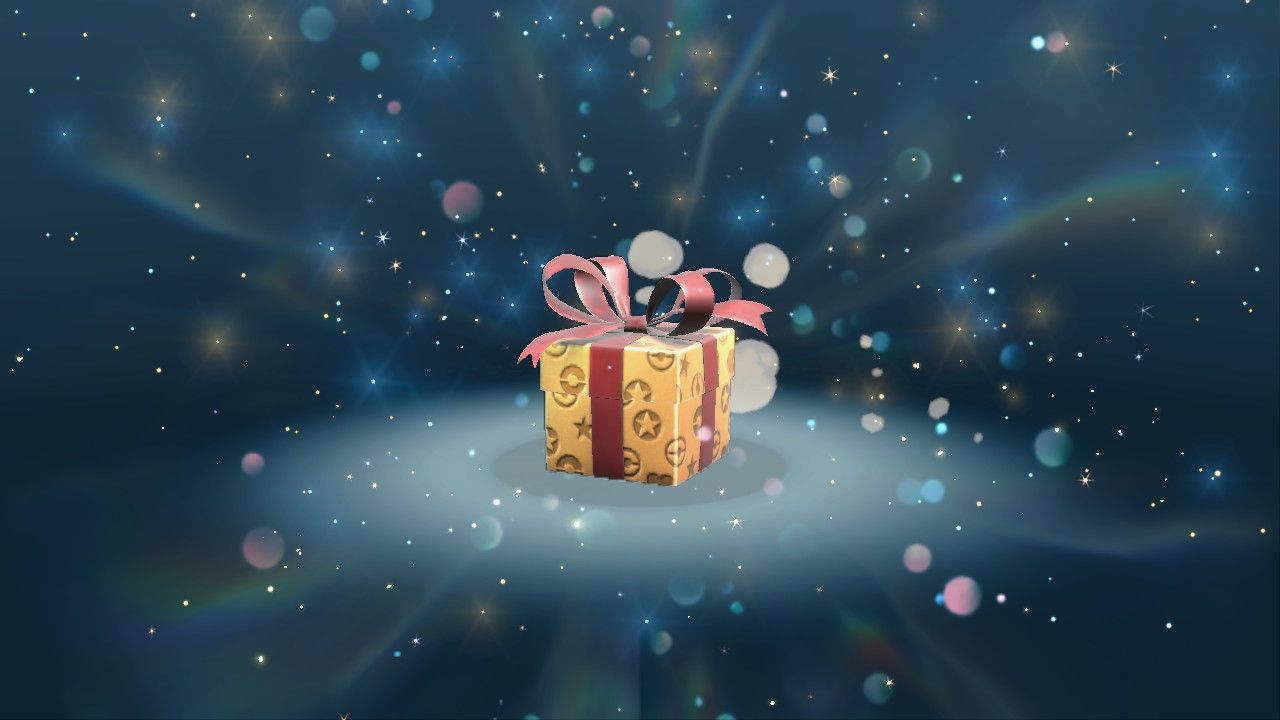 The Mystery Gift box from Pokemon Scarlet & Violet.