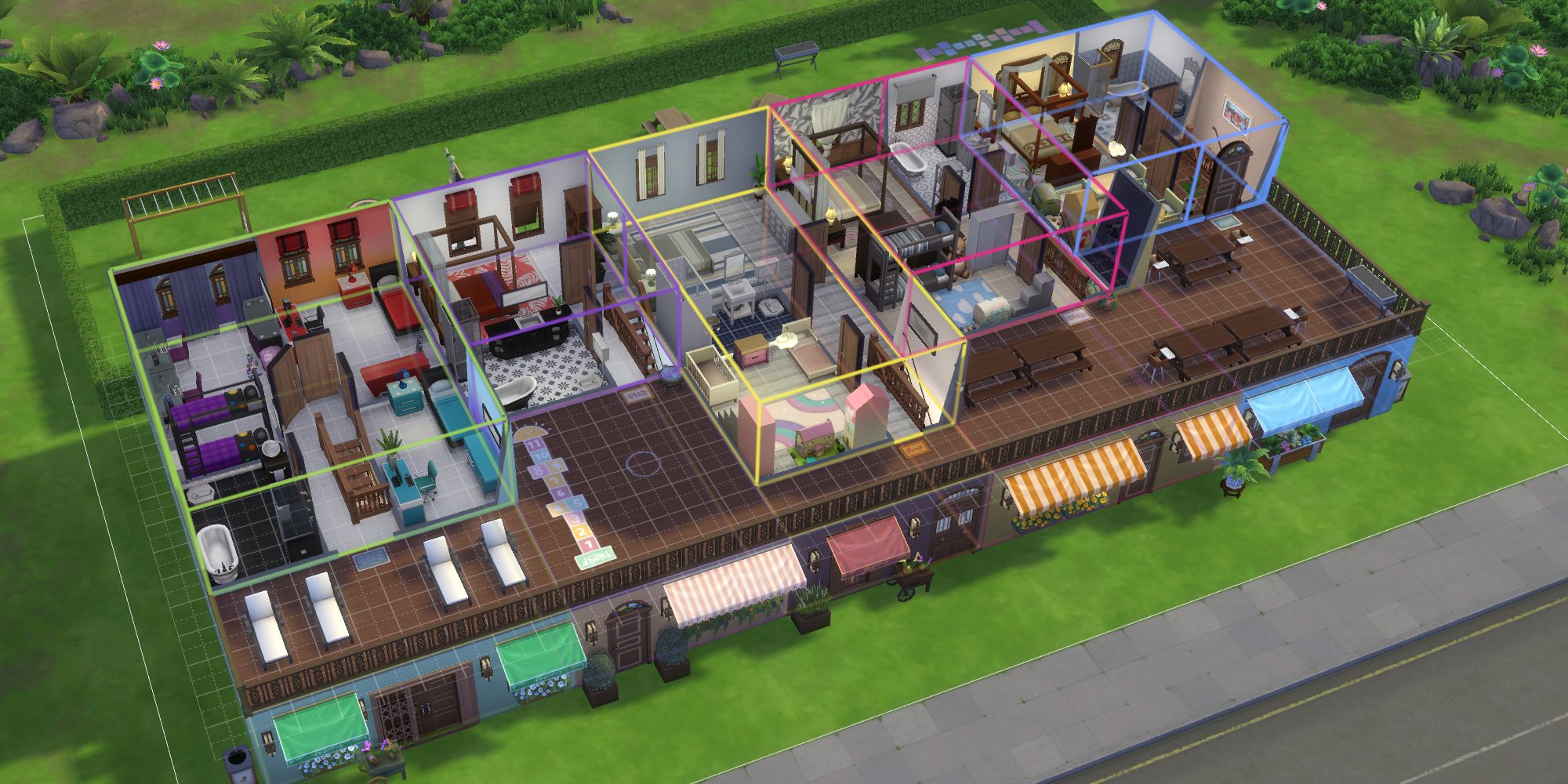 how to build rental lots sims 4