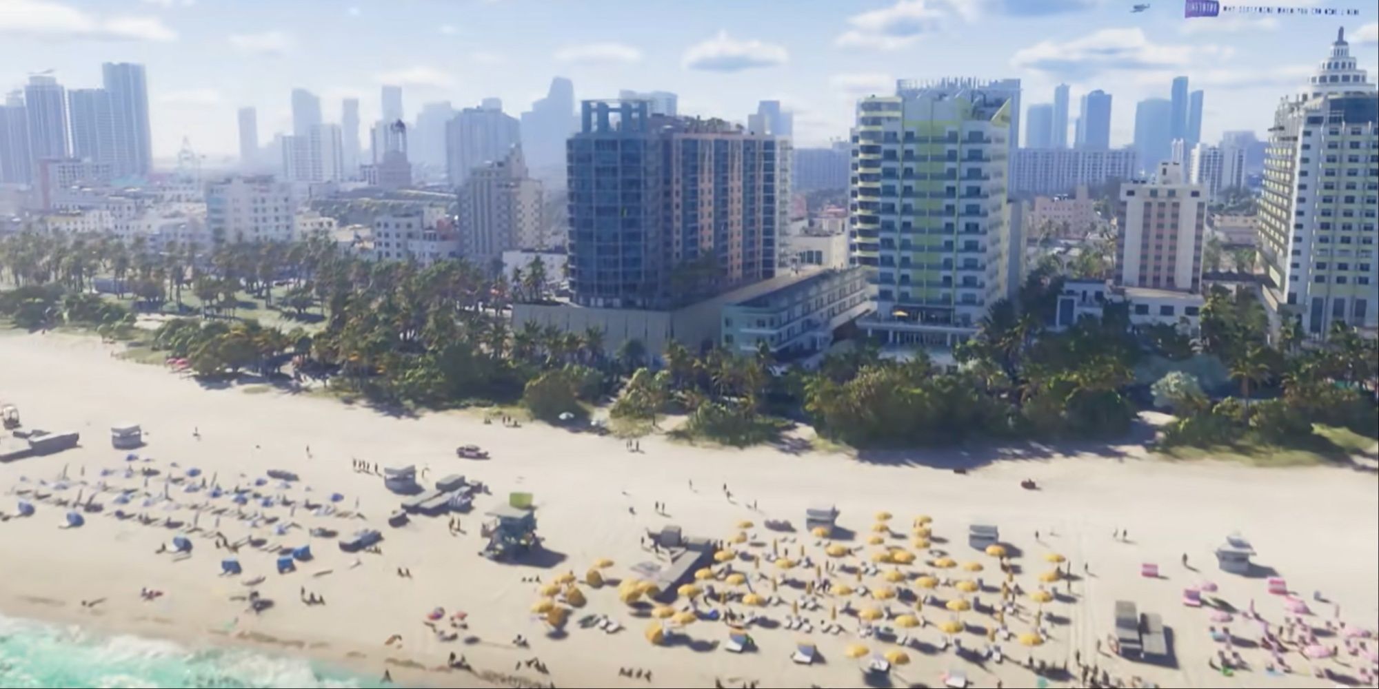 Der Strand und die Stadt von Vice City in GTA 6