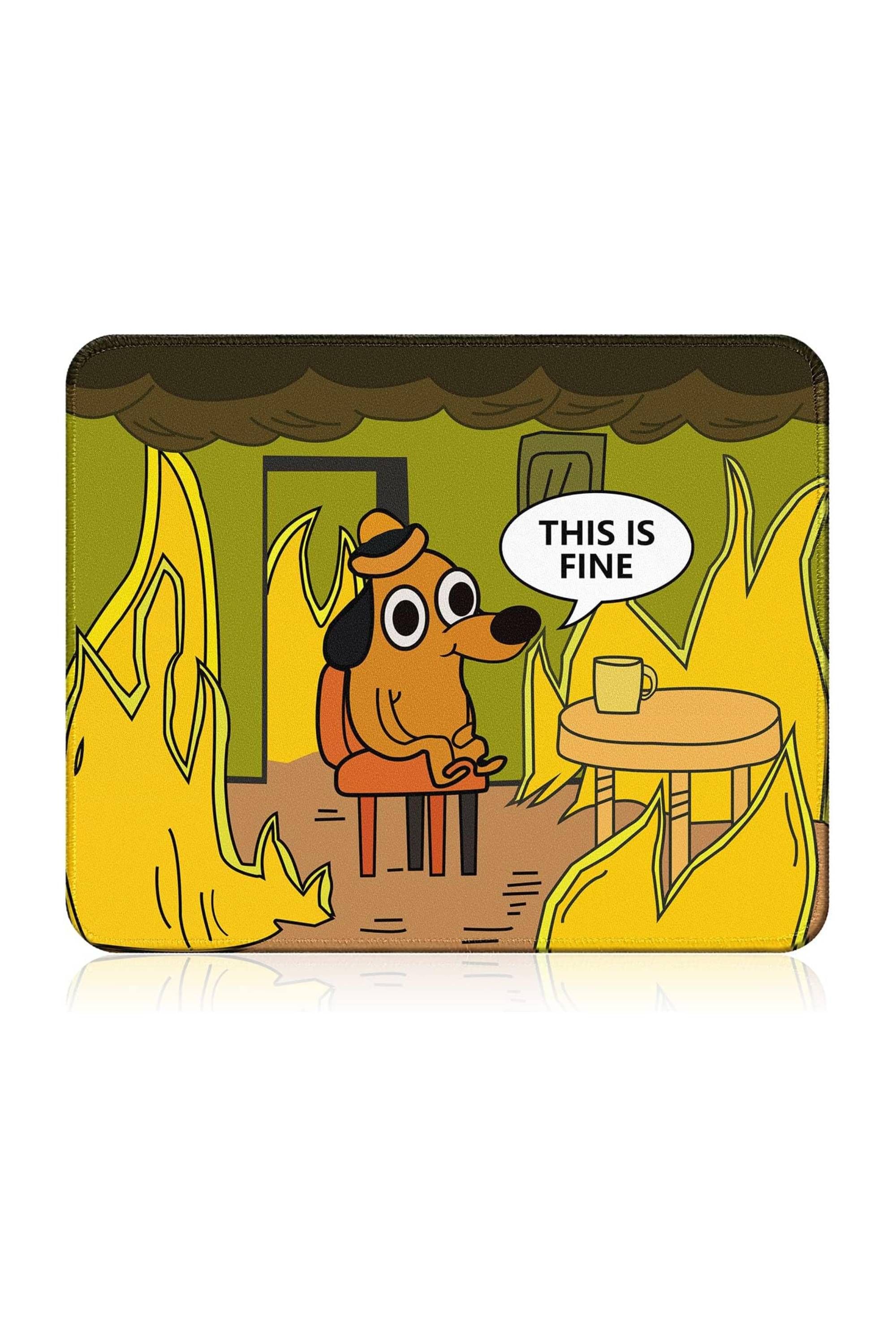 This is Fine Gaming Mousepad