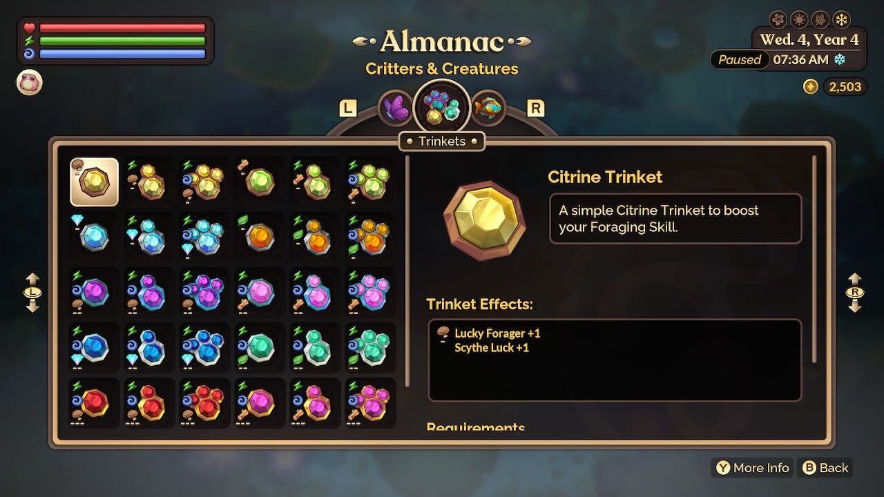 How To Get Every Trinket In Fae Farm