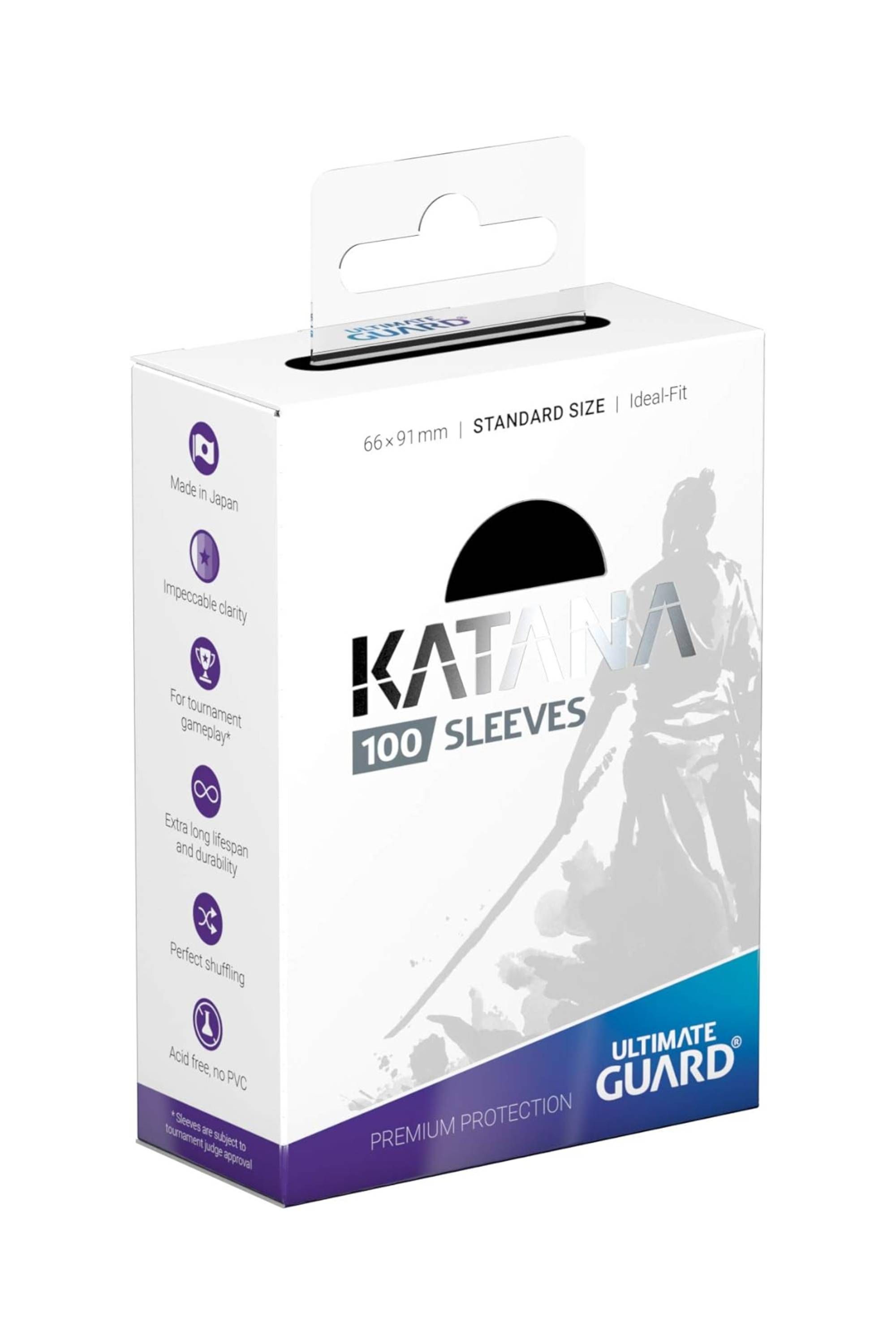 Ultimate Guard Katana Sleeves Black