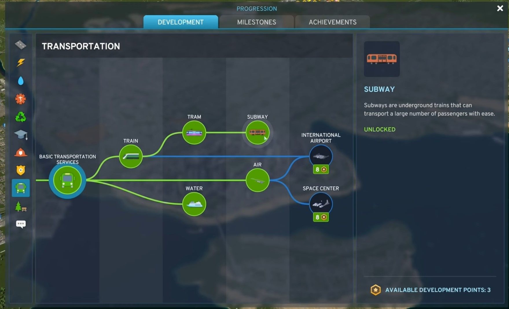 Cities Skylines 2 Development Nodes Progression Guide