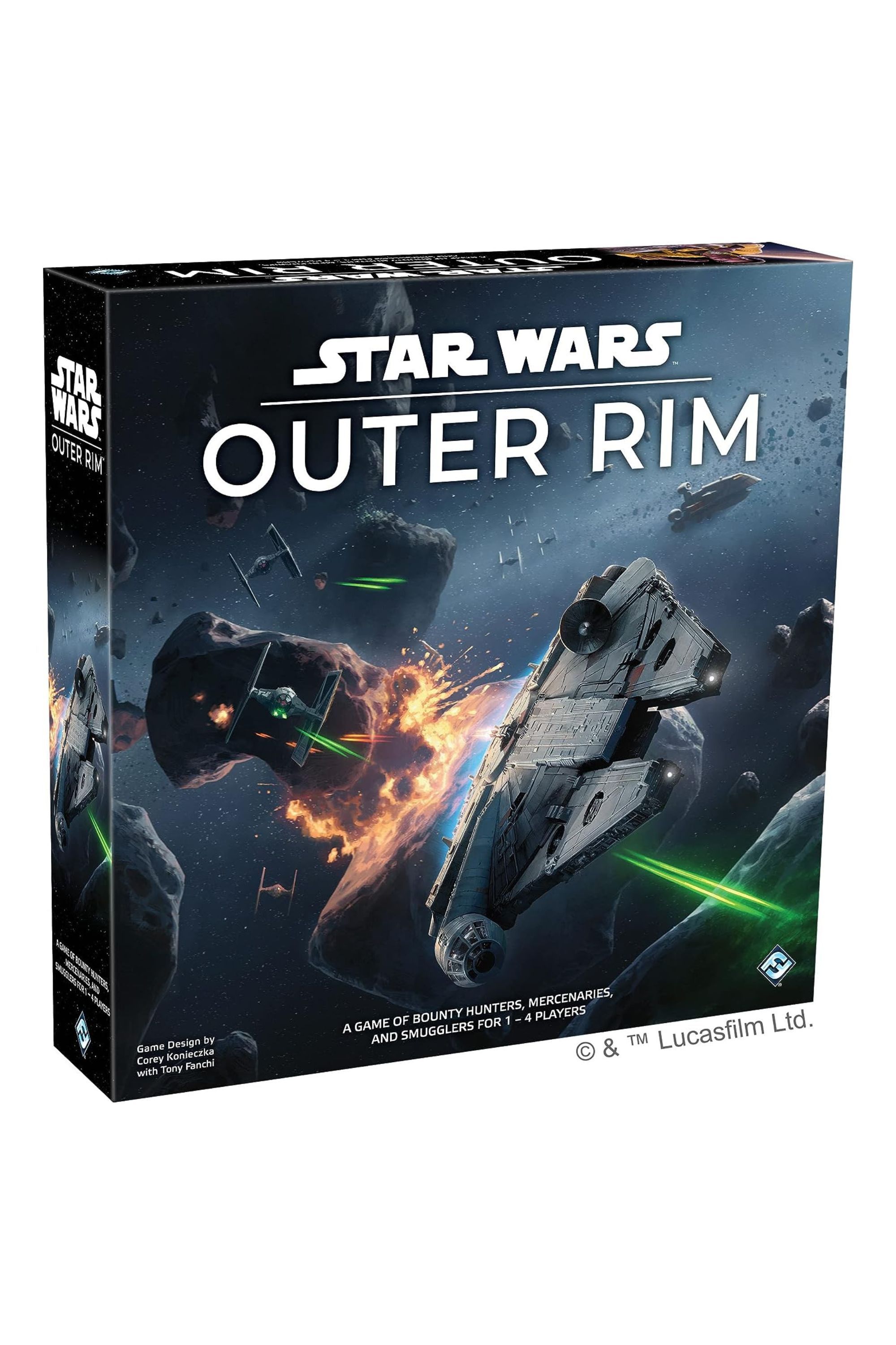بهترین بازی های رومیزی جنگ ستارگان 1 بازی تخته ای Outer Rim Wars Wars