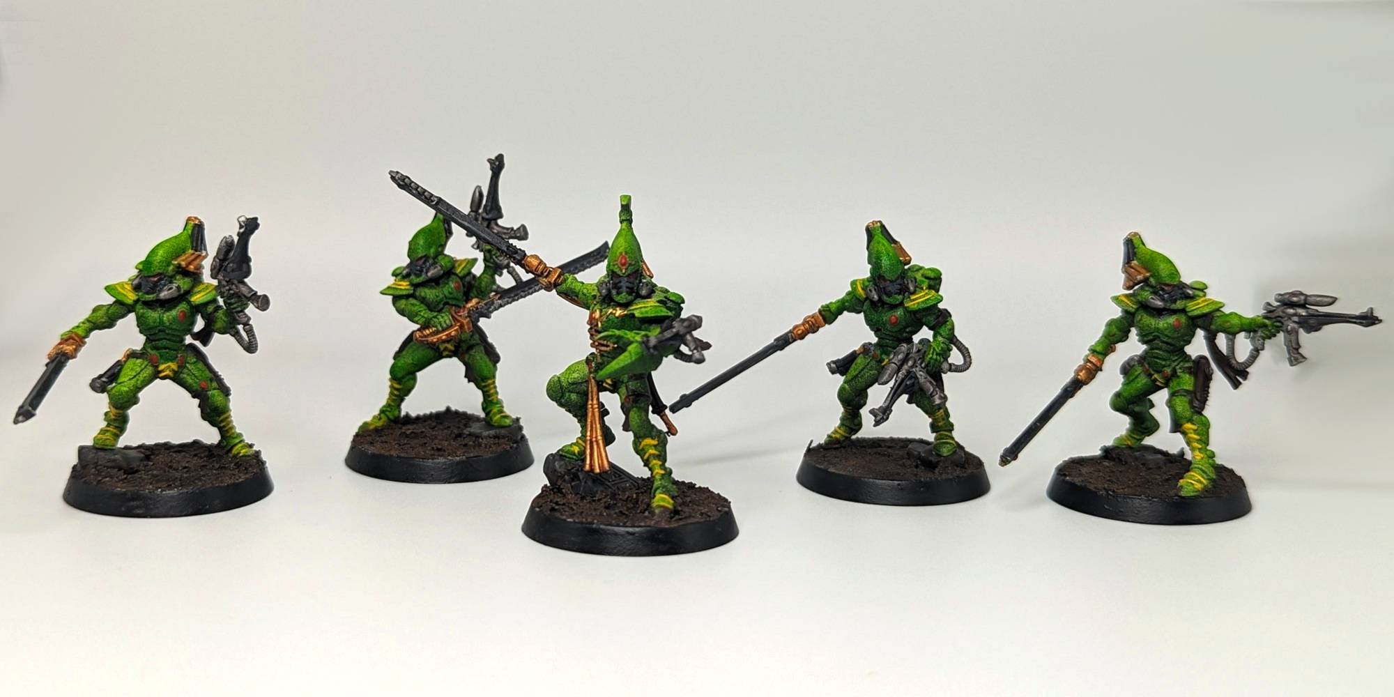 Warhammer Kill Team: Blades Of Khaine – Aeldari Striking Scorpions (Single Models, Unassembled/Unpainted, UK Made)