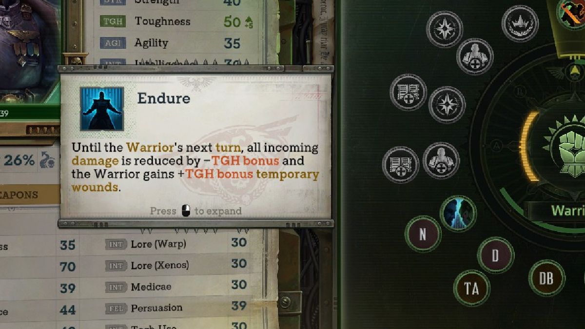 How To Heal In Warhammer 40k: Rogue Trader