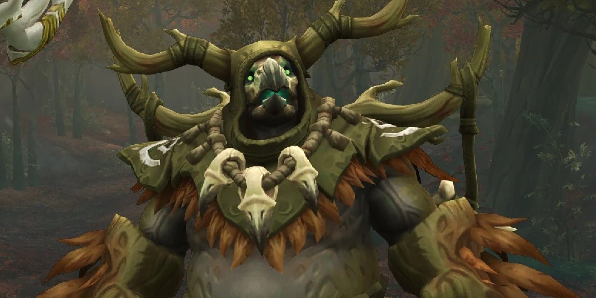 World of Warcraft image showing a Kul Tiran human in moonkin form