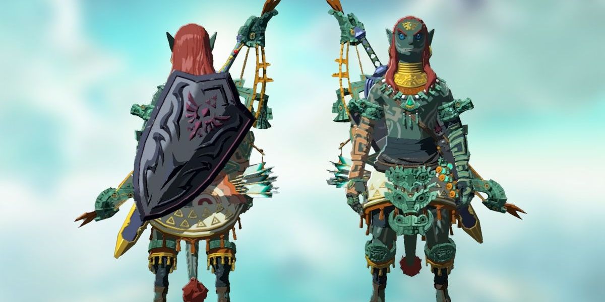 The front and back view of The Ancient Hero