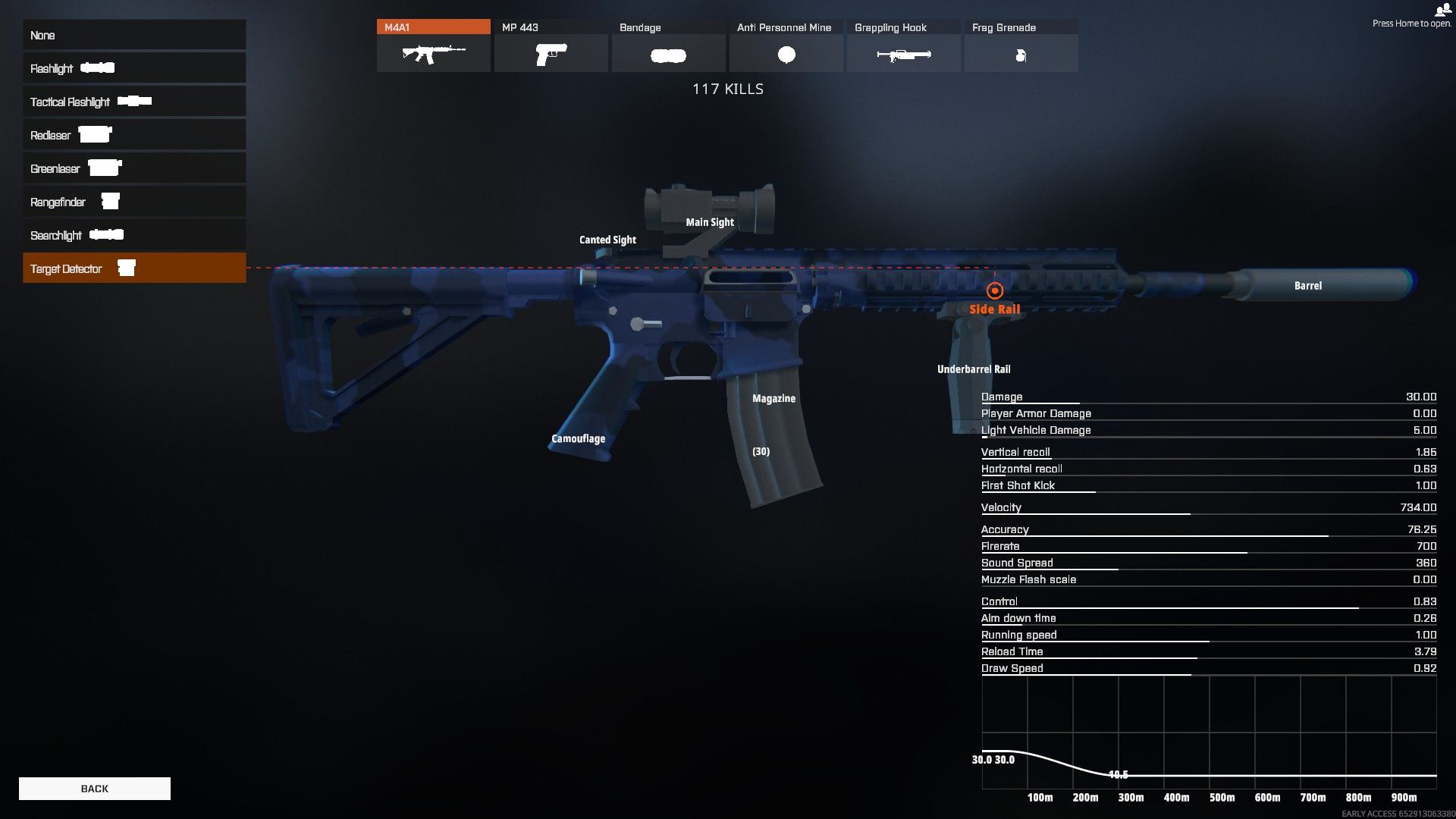 BattleBit Remastered: The Target Detector In The Weapon Loadout Menu