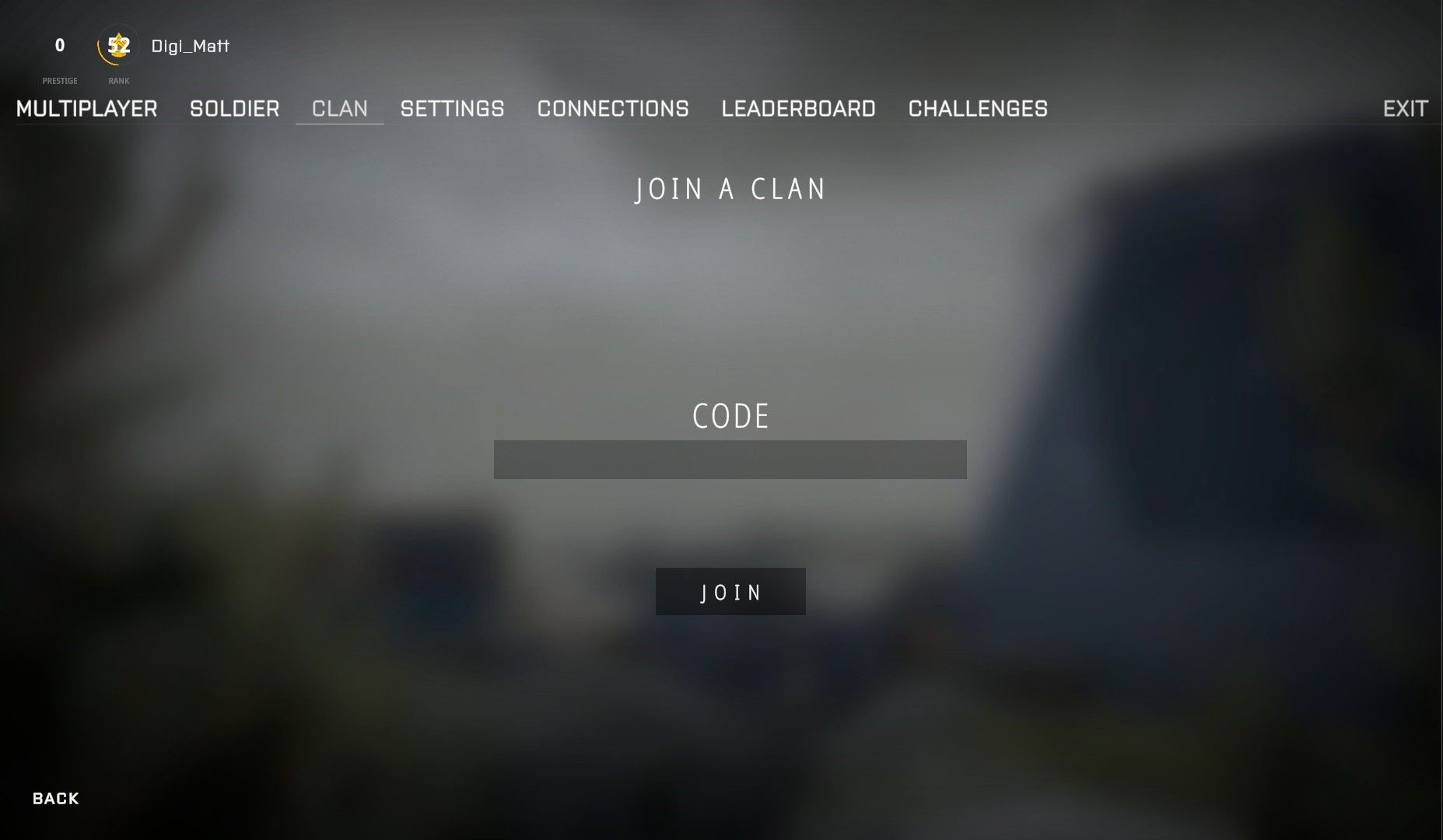 BattleBit Remastered: The Menu Used To Join A Clan