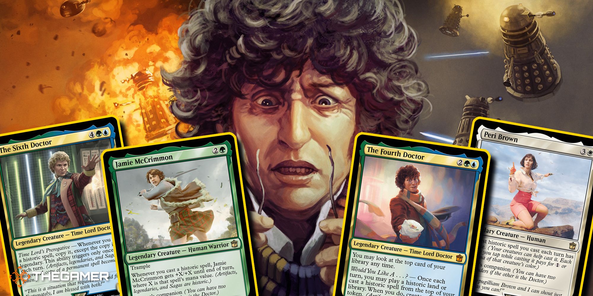 7-Magic The Gathering-Universes Beyond-Doctor Who Blast From The Past Deck Guide
