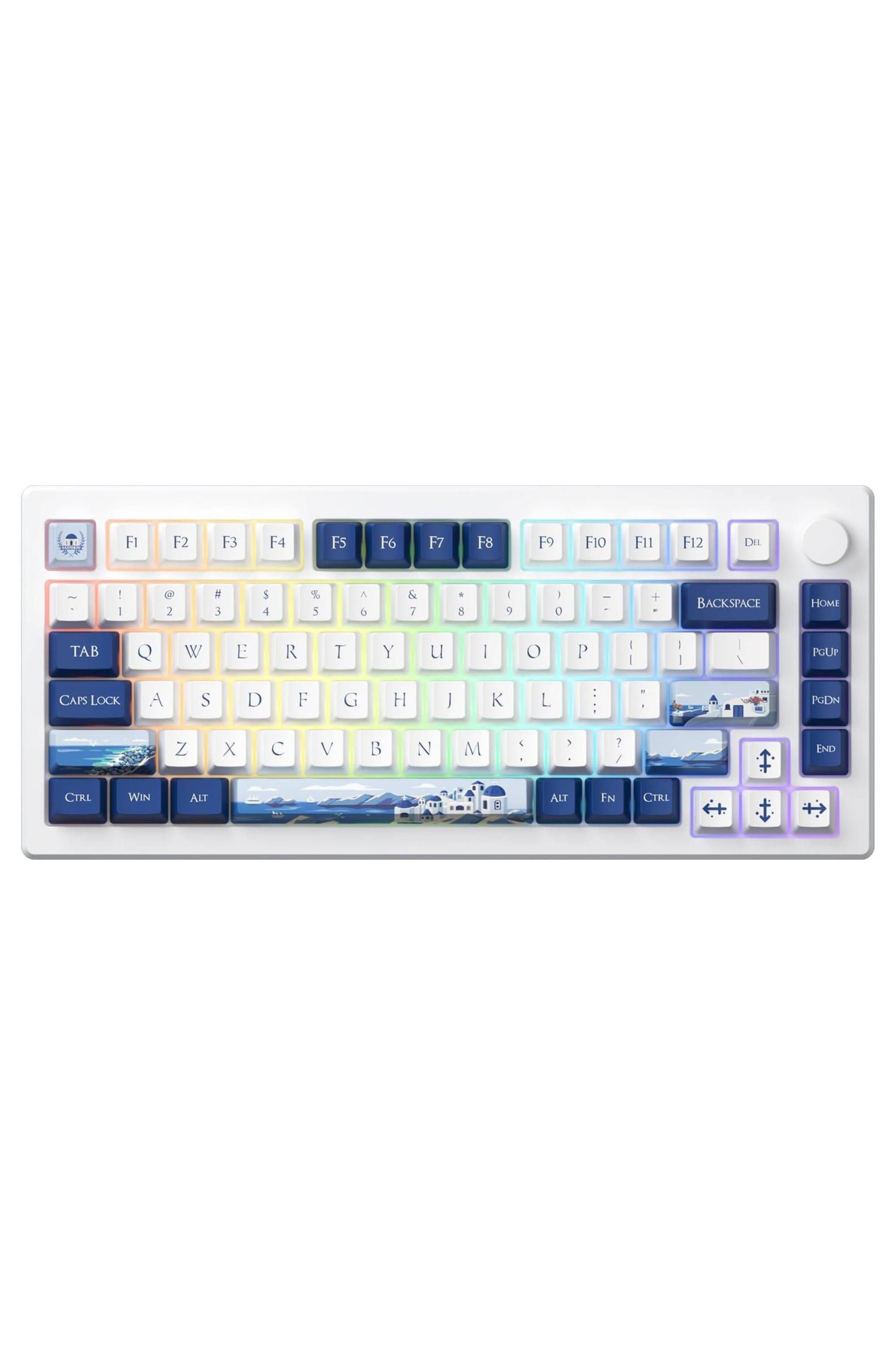 صفحه کلید مکانیکی 75 درصدی Akko MOD007B PC Santorini