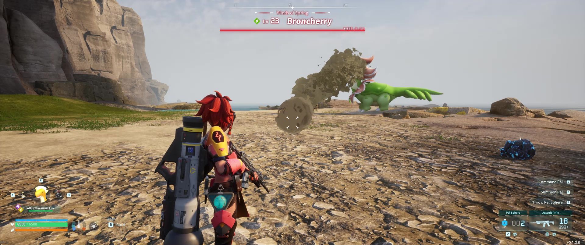 Alpha Boss Broncherry using Sand Blast