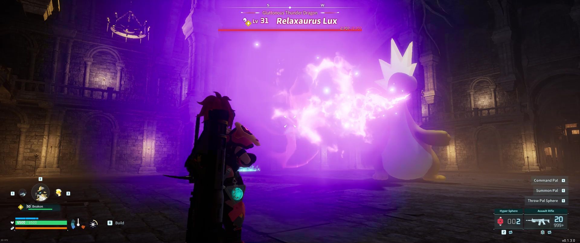 Alpha Boss Relaxaurus Lux using Draconic Breath-1